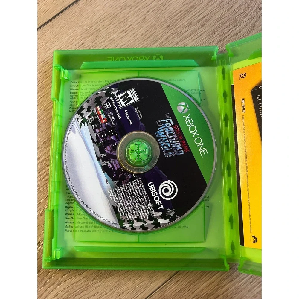 South Park The Fractured But Whole Xbox‎ One Video Game Complete Disc Case